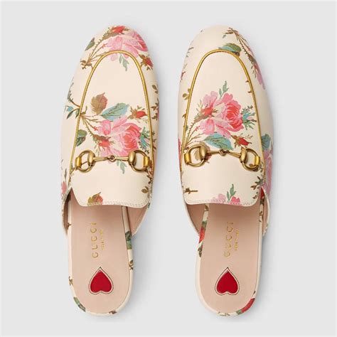 gucci princetown rose|Gucci princetown leather slipper women.